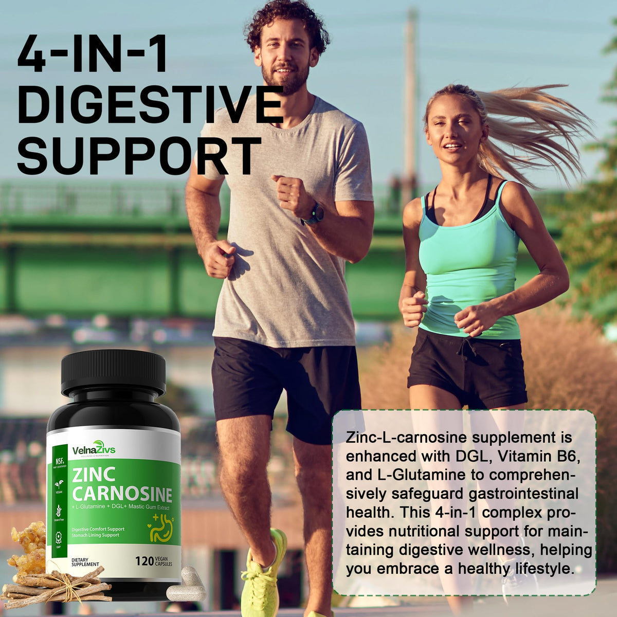 Zinc Carnosine and Mastic Gum Capsules, 120 Ct - additional product image 6
