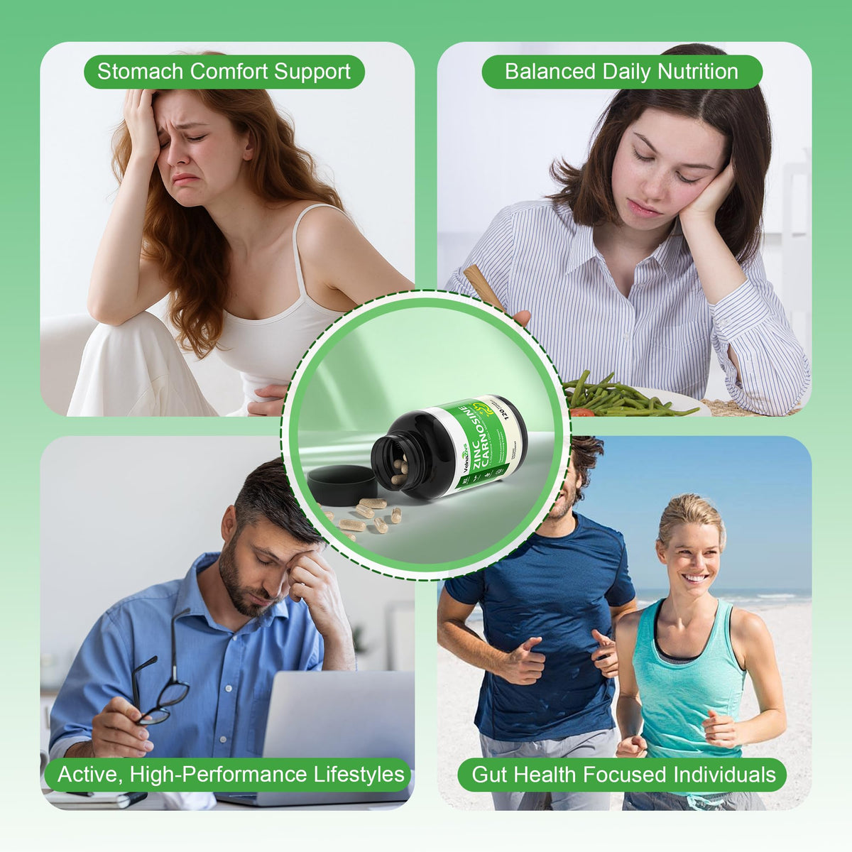Zinc Carnosine and Mastic Gum Capsules, 120 Ct - additional product image 5