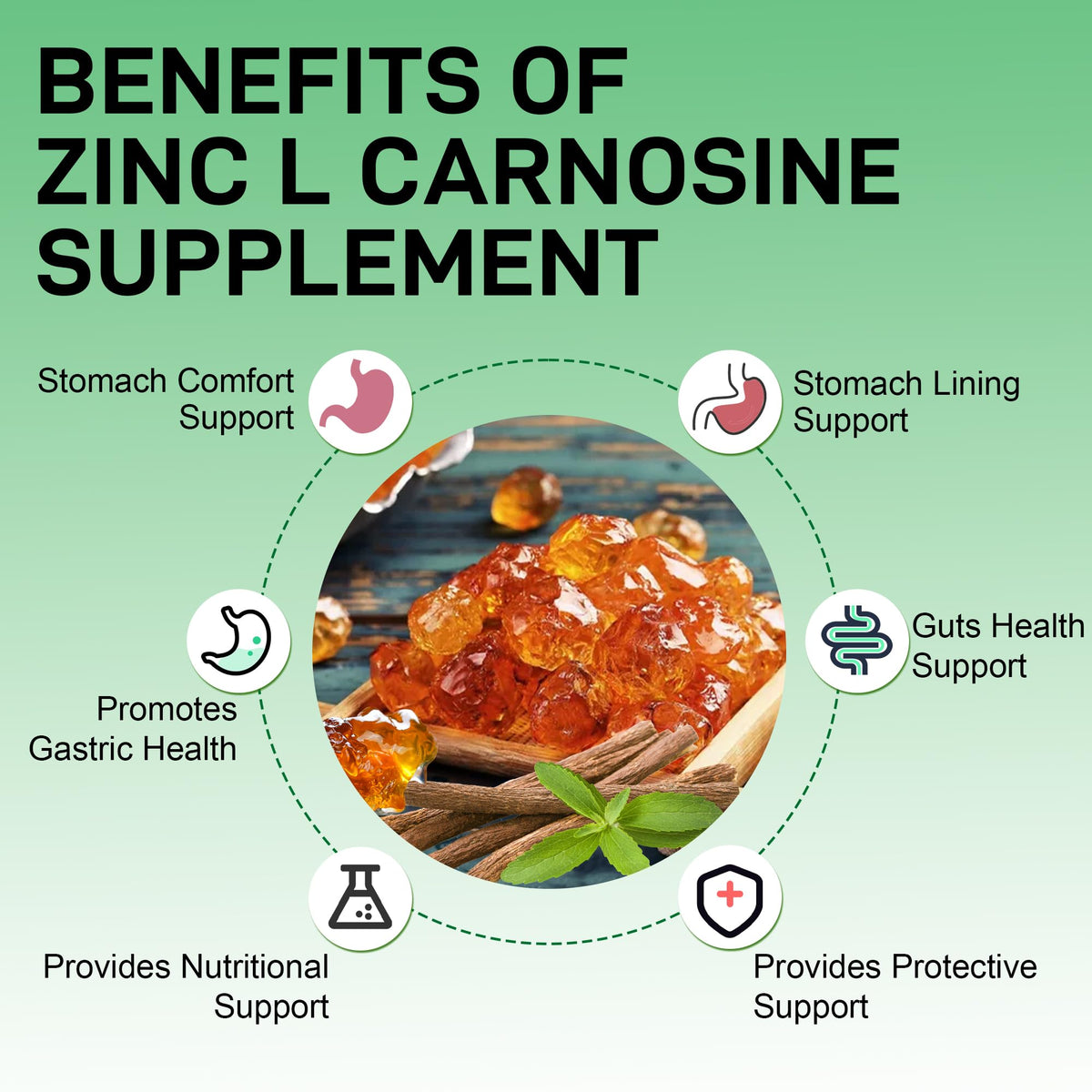 Zinc Carnosine and Mastic Gum Capsules, 120 Ct - additional product image 4